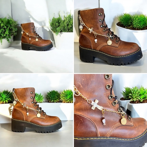 Boot jewelry, boot bracelet, boot accessory, boot chain, boot chain, faith charm - Picture 8 of 17